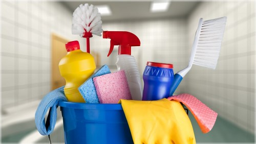 Office team with a clean and organized commercial workspace