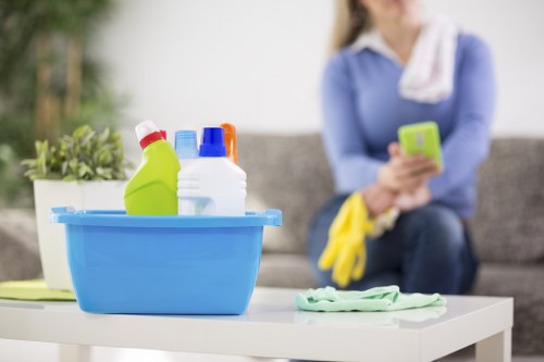 Microfiber cloth and cleaning tools used for regular cleaning